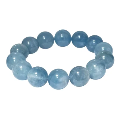 Гривна Аквамарин Топче 16,5 мм - Уникат