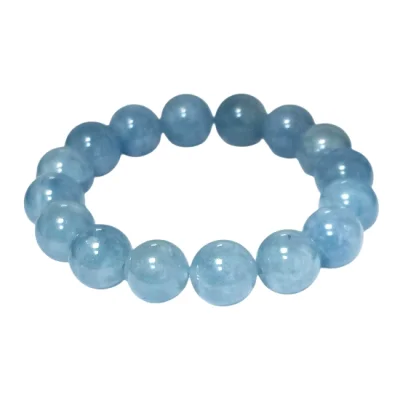 Гривна Аквамарин Топче 13,5 мм - Уникат