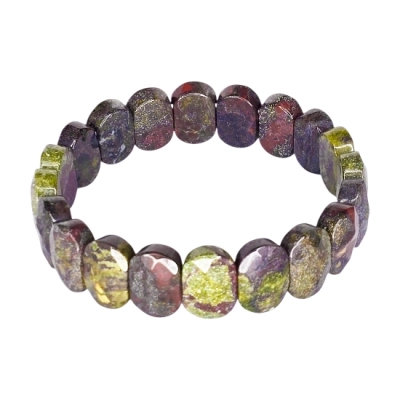 Гривна Фасетиран Драконов Камък