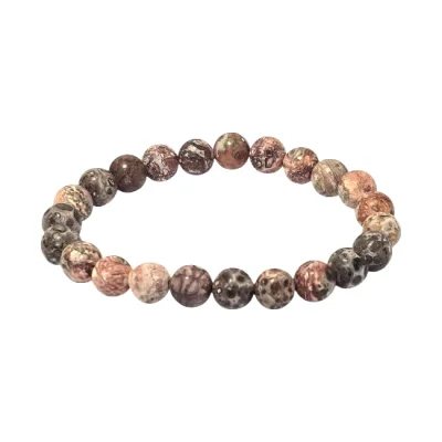 Гривна Леопардов Яспис Топче 9 мм