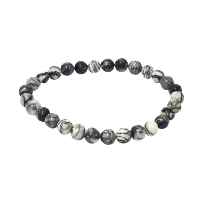 Гривна Яспис Пикасо Топче 6 мм