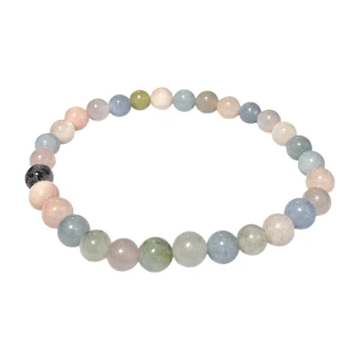 Гривна Кунцит, Сподумен, Хиденит Топче 6 мм