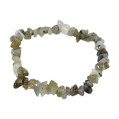 Гривна Лабрадорит ( Спектролит ) Чипс