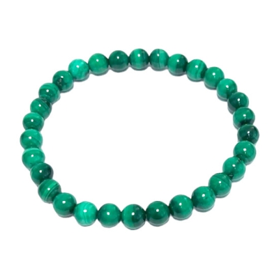 Гривна Естествен Малахит Топче 6 мм