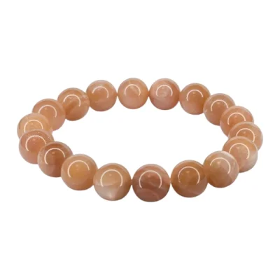 Гривна Слънчев камък, Хелиолит Топче 10.8 мм 