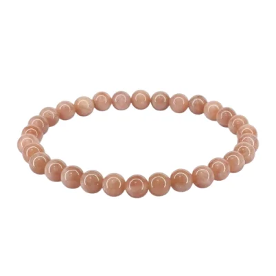 Гривна Слънчев камък, Хелиолит Топче 6,5 мм 