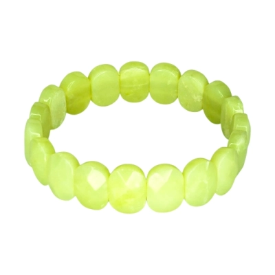 Гривна Фасетиран Зелен Мадагаскарски Опал