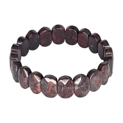 Гривна Фасетиран Яспис Брекча 