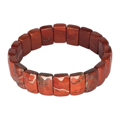 Гривна Фасетиран Червен Яспис 