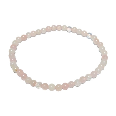 Гривна Розов Кварц Топче 4 мм