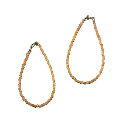 Гривна Фасетиран Слънчев камък, Хелиолит