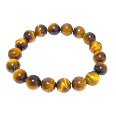 Гривна Тигрово око Топче 10 мм