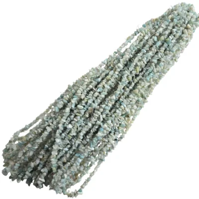 Наниз Чипс  Амазонит 80 см Качество А