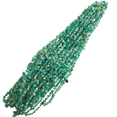 Наниз Чипс  Зелен Ахат 80 см