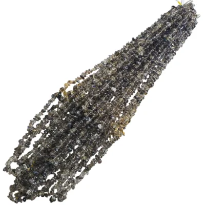 Наниз Чипс Опушен Кварц 80 см 