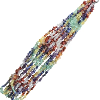 Наниз Чипс Минерали 7-Чакри 80 см 