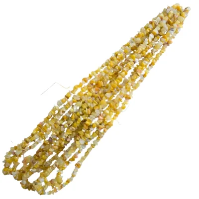 Наниз Чипс  Оранжев Авантюрин 80 см