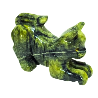 Фигурка Котка от Серпентинит