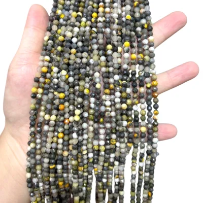 Наниз Камъка на Пчелата Фасетирано Топче 4 мм