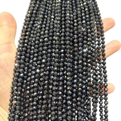 Наниз Хематит Фасетирано Топче 4 мм