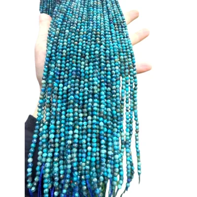 Наниз Ейлатски Камък, Феникс Бор Фасетирано Топче 4 мм