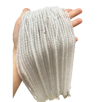 Наниз Матов Планински Кристал Фасетирано Топче 4 мм