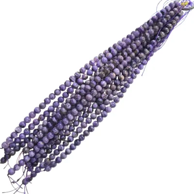 Наниз Чароит  Топче 10 мм 