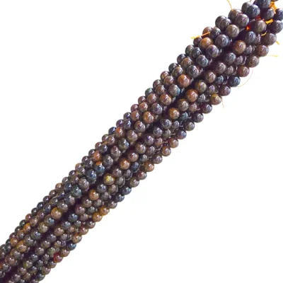 Наниз Гранат Хесонит Топче 10 мм 