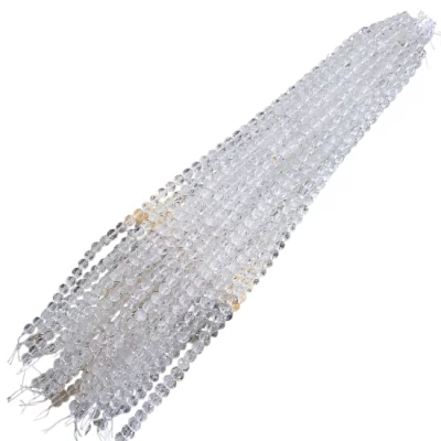 Наниз Бразилски Прозрачен Планински Кристал Топче 8 мм 