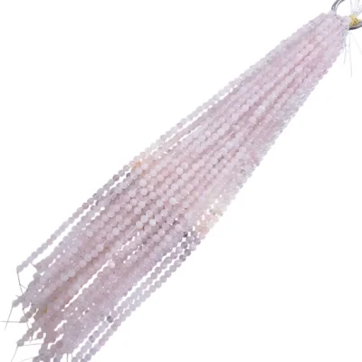 Наниз Бразилски Розов Кварц Топче 8 мм 