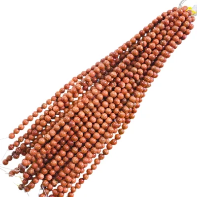 Наниз Кафяв Пясъчен Камък Топче 10 мм 