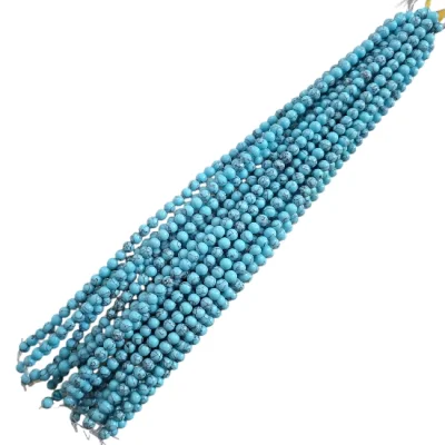 Наниз Светъл Тюркиз Топче 10 мм 