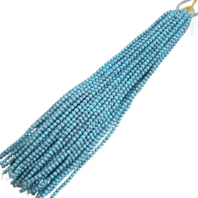 Наниз Светъл Тюркиз Топче 8 мм 