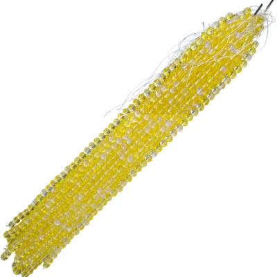 Наниз Рейнбоу Аура Аква Кварц Гланц Топче 8 мм