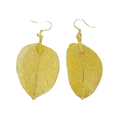 Галванична Бижутерия Обици - "Злато"