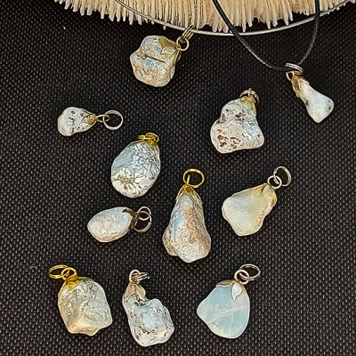 Висулки Зодиакални Камъни от Ларимар