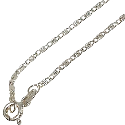 Сребърни Синджирчета и Верижки тип "Гарибалди"  925/1000, 50 см