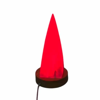 Лампа от Селенит Пирамида "Мултиколор Фън Шуй"