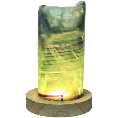Лампа от Кристал Флуорит Рейнбоу