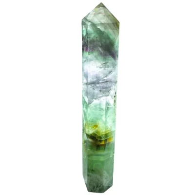 Рейнбоу Флуорит Единичен Кристал (Монокристал)