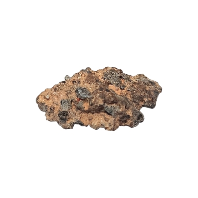Метеорит Ахондрит Erd Atoulia 002 от Астероида "Vesta" в Дисплей със Сертификат