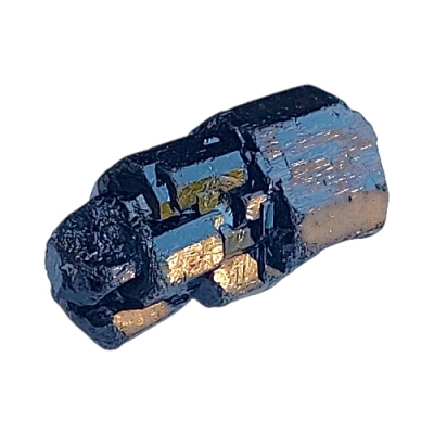 Тибетски Черен Турмалин, Шерл Двувърх Кристал и Срастъци с Епитаксично Нарастване