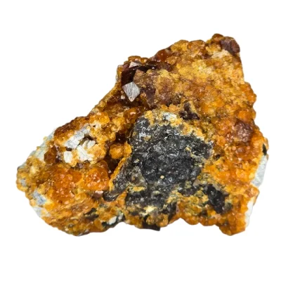 Спесартин, Микроклин, Опушен Кварц