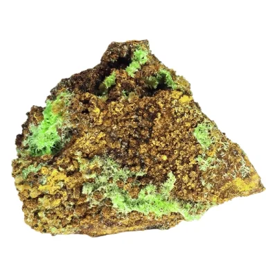 Пироморфит, Лимонит, Mn-Оксиди