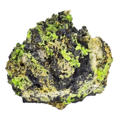 Пироморфит, Лимонит, Mn-Оксиди