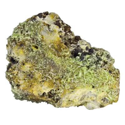 Пироморфит, Лимонит, Mn-Оксиди