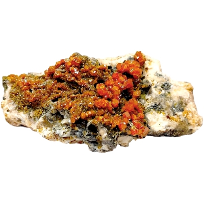 Ванадинит, Барит, Пиролузит