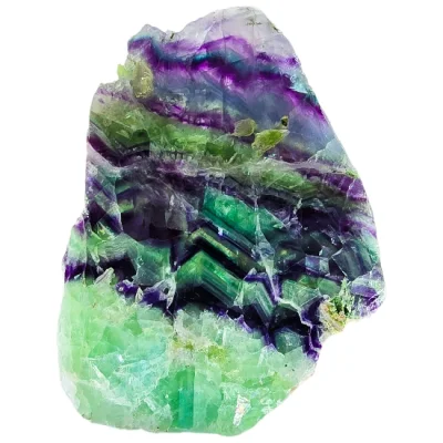 Многоцветен "Рейнбоу", "Дъгов" Флуорит