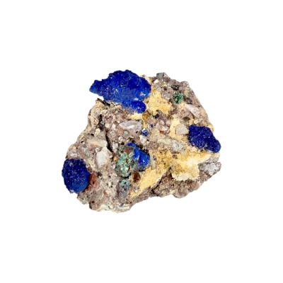 Азурит, Малахит Нодули Друза