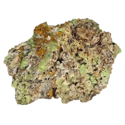 Пироморфит, Лимонит, Mn-Оксиди